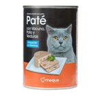 Comida húmeda gato Meque paté vacuno 400g