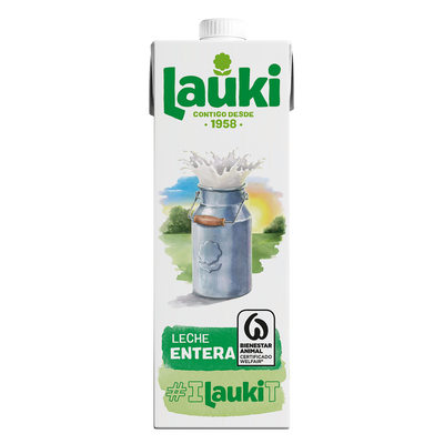Leche Lauki 1l entera