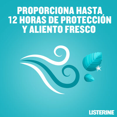 Ejuague bucal sin alcohol Listerine 250 ml mentol