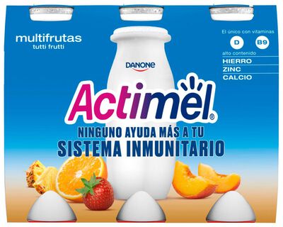 Actimel pack 6 multifruta