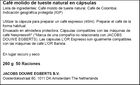 Caf&eacute; espresso origen Colombia para m&aacute;quinas Nespresso intensidad 8 L'Or 50 c&aacute;psulas
