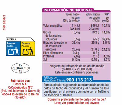 Helado tarrina Alipende premium tarta queso 500 ml