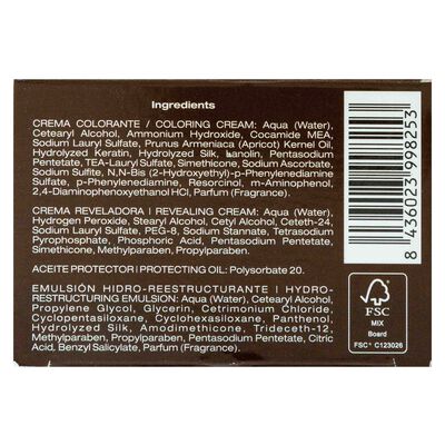 Tinte de cabello Alcántara Brilliant Color nº 9.1 ginger