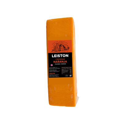 Queso cheddar Leiston Naranja