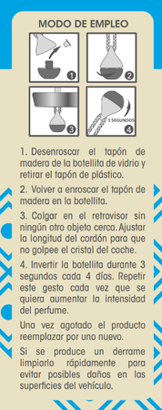 Ambientador coche Lanta 6ml aire fresco