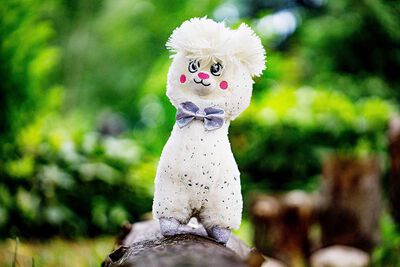 Peluche Gioplush Giopalca white