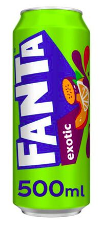 Refresco fanta con sabor exotic 500ml