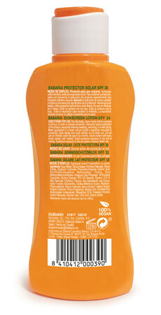 Crema protección solar Babaria FPP30 100 ml Accíón bronceadora