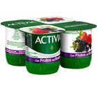 Activia pack 4 frutas del bosque