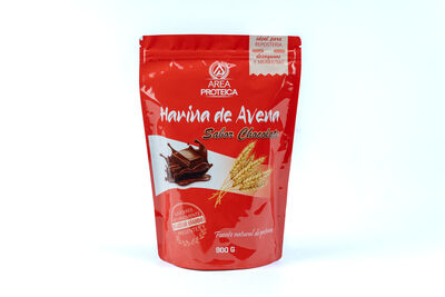 Harina de avena &Aacute;rea Proteica 900g chocolate