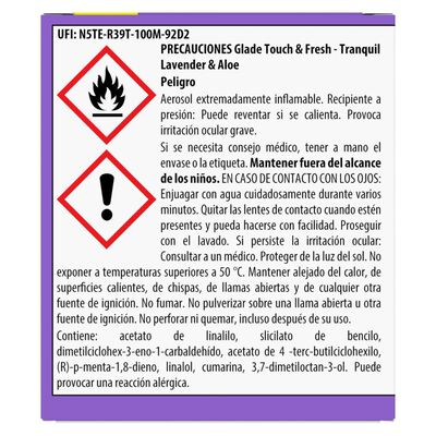 Ambientador Glade un toque recambio pack-2 lavanda