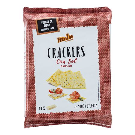 Crackers Mels 500g con sal