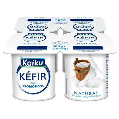 Kaiku Kéfir Natural 4x125g