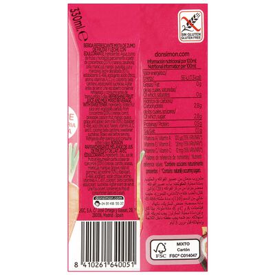 Fruta y leche sin az&uacute;cares a&ntilde;adidos multifruta Don Simon