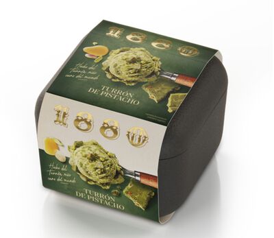 Helado de Turr&oacute;n de Pistacho 1880 430ml / 320gr