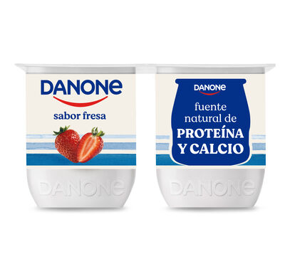 Yogur Danone pack 4 fresa