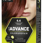 Tinte de cabello Llongueras Color Advance nº 6.6 caoba rojo