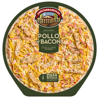 Pizza de pollo y bacon Casa Tarradellas 410g