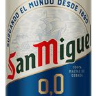 Cerveza sin alcohol San Miguel 0,0% lata 33cl