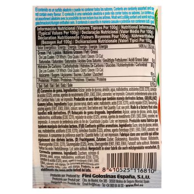 Golosina sin gluten Fini 85g beans