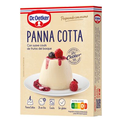 Pannacotta de frutos del bosque Dr.Oetker 109g