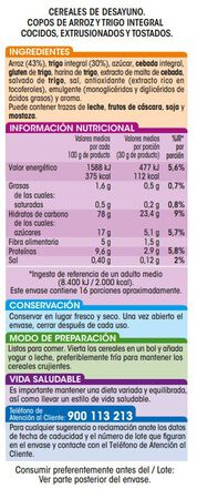 Cereales integrales Alipende 500g en copos