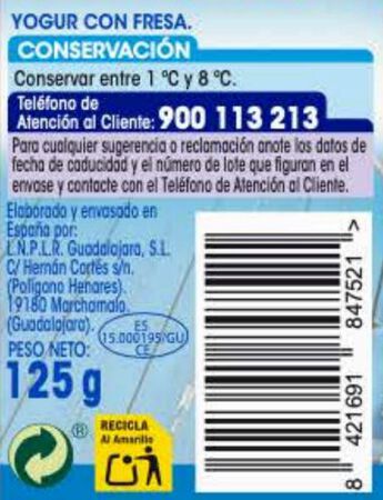 Yogur estilo griego Alipende pack 6 fresa