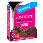 Barritas de chocolate negro Sustituye Bicentury 128g
