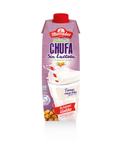 Bebida de chufa UHT 2.5% Mercader 1l