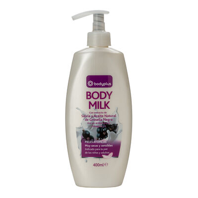 Body milk Bodyplus 400ml para pieles atópicas