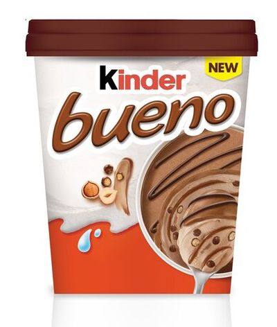 Helado de tarrina kinder bueno chocolate de 455 ml