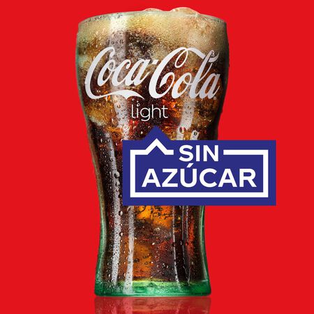 Refresco cola Coca-Cola botella 2l light