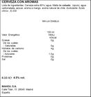 Cerveza sabor mango chili La Diabla Mahou 33cl