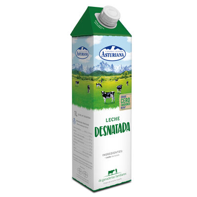 Leche Asturiana 1l desnatada
