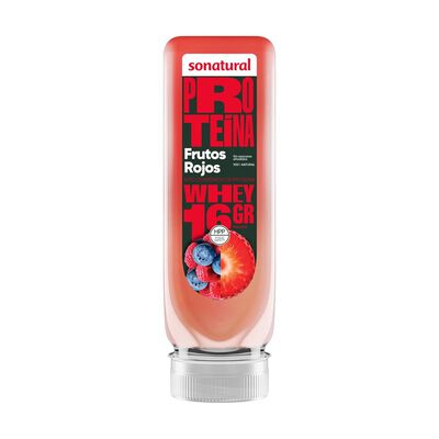 Zumo de frutos rojos proteínas Sonatural refrigerado 250ml