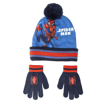Gorro y guantes Spiderman