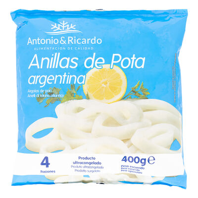 Anillas de pota Antonio y Ricardo 400g Argentina