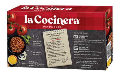 Lasa&ntilde;a La Cocinera bolo&ntilde;esa 500g