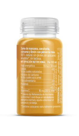 Zumo Shot Via Nature 100ml Curcuma