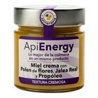 Miel de textura cremosa apienergy 300g con polen de flo