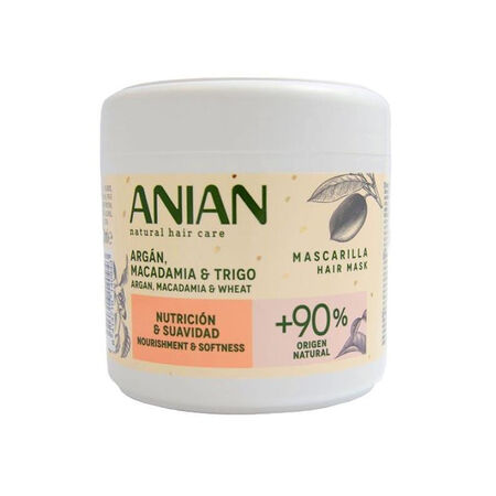 Mascarilla Capilar Anian 350Ml Argán, Macadamia & Trigo