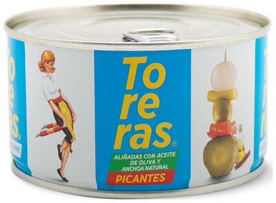 Banderillas picantes con anchoa natural Toreras 120g
