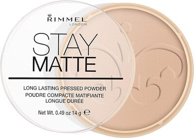Maquillaje polvo compacto Rimmel Stay Matte 008