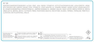 Eau de toilette Caravan hombre 150ml n&ordm;59