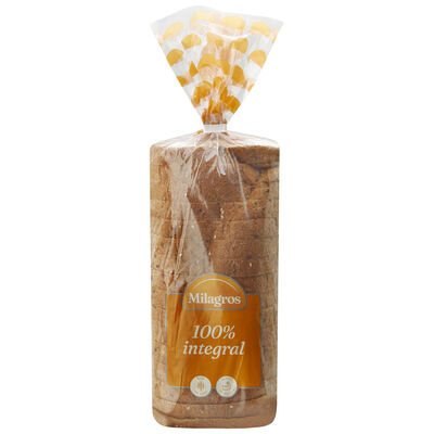 Pan molde 100% Integral MIlagros 675g