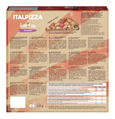 Pizza Italpizza 430g prosciutto