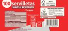 Servilletas Lanta 100 uds doble capa