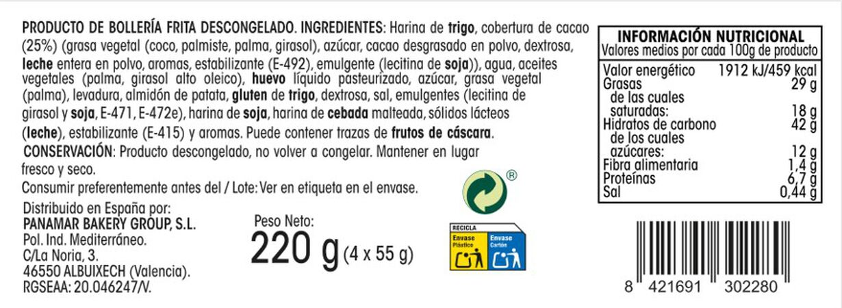 Hoops obrador Ahorramas pack 4 bombón