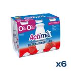 Actimel 0% MG pack 6 sabor fresa