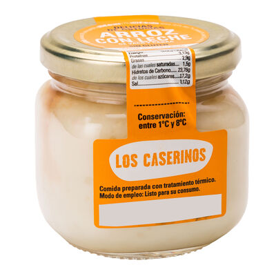 Arroz con leche sin gluten Los Caserinos 200g